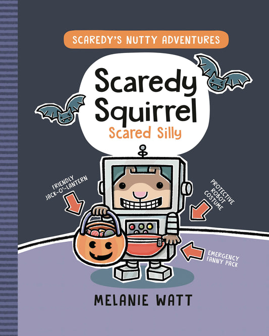Scaredy Squirrel Scared Silly Cover Image