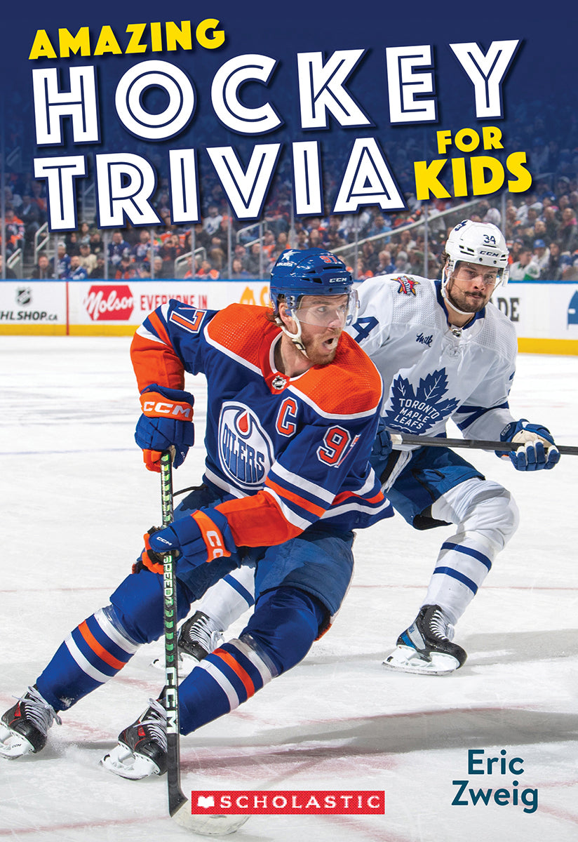 Amazing Hockey Trivia for Kids Cover Image