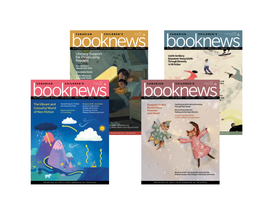 four magazine covers