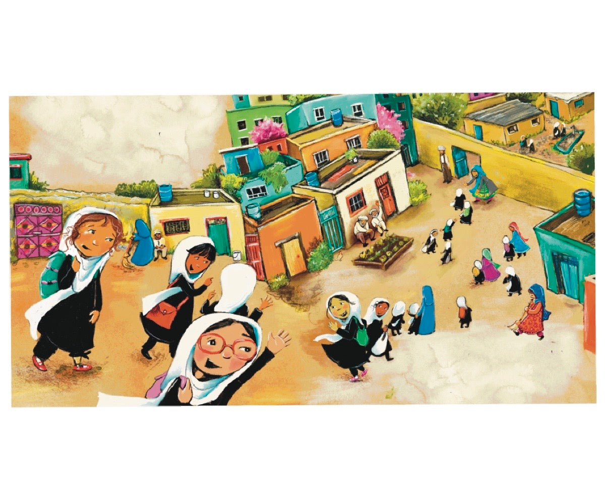 Peggy Collins - A Sky-Blue Bench 1