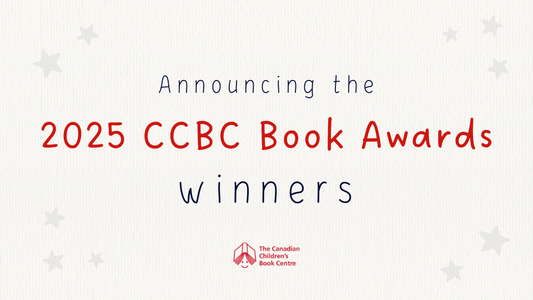 Digital graphic. Text reads "Announcing the 2025 CCBC Book Awards winners."