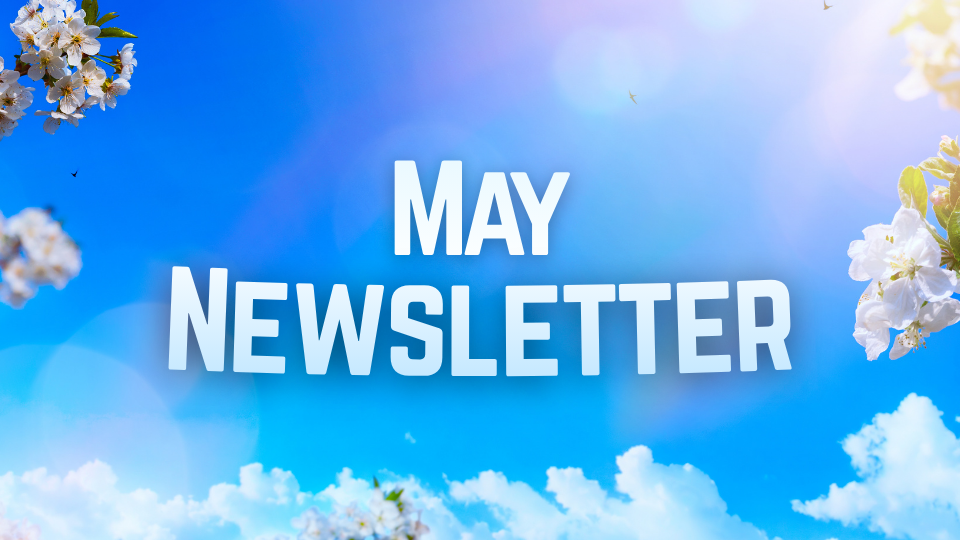 May newsletter banner