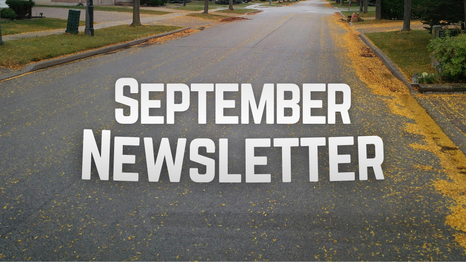 September 2026 Newsletter