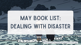 Digital banner for May Book List features image from cover of A Terrible Tide (Second Story Press, 2021)