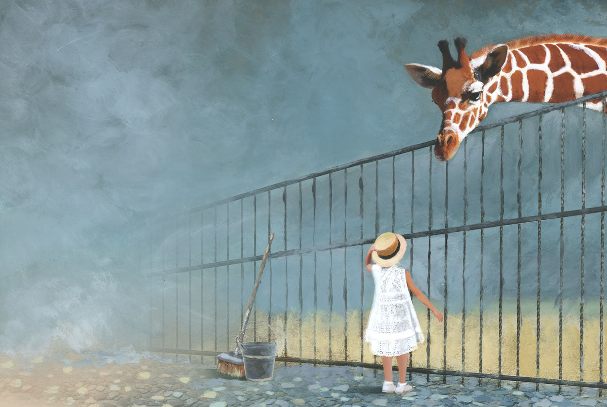 François Thisdale - The Girl Who Loved Giraffes Cover Image