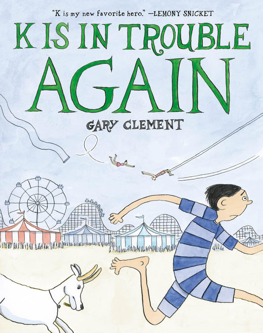 K Is in Trouble AGAIN (A Graphic Novel) Cover Image