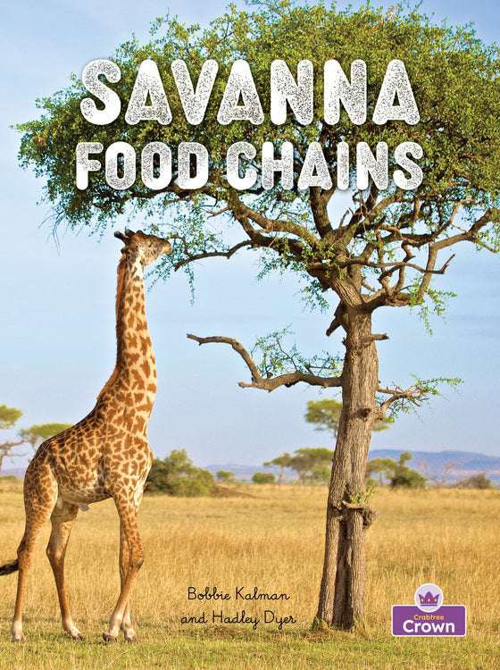 Savanna Food Chains Cover Image