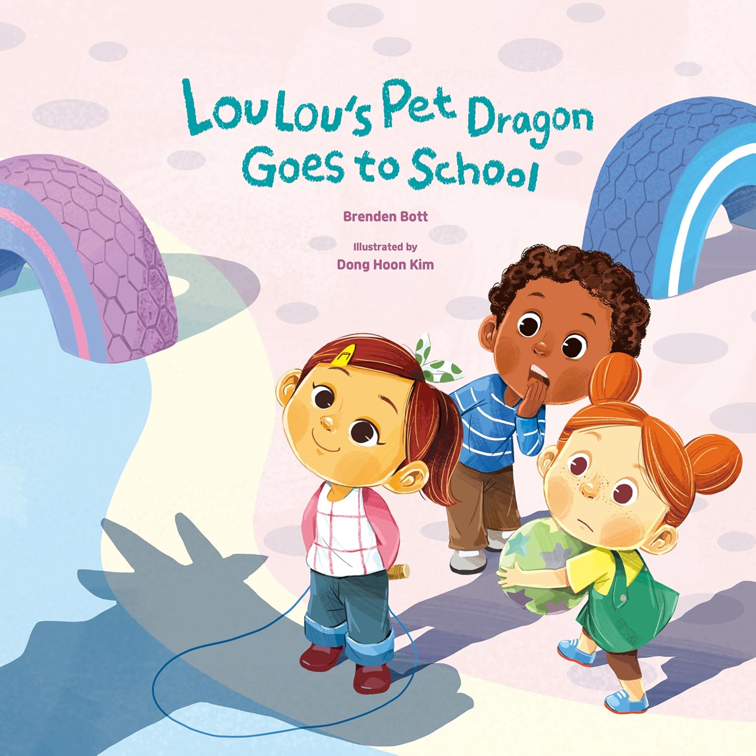 Lou Lou's Pet Dragon Goes to School Cover Image