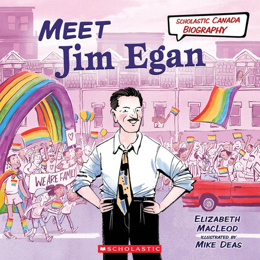 Meet Jim Egan (Scholastic Canada Biography) Cover Image