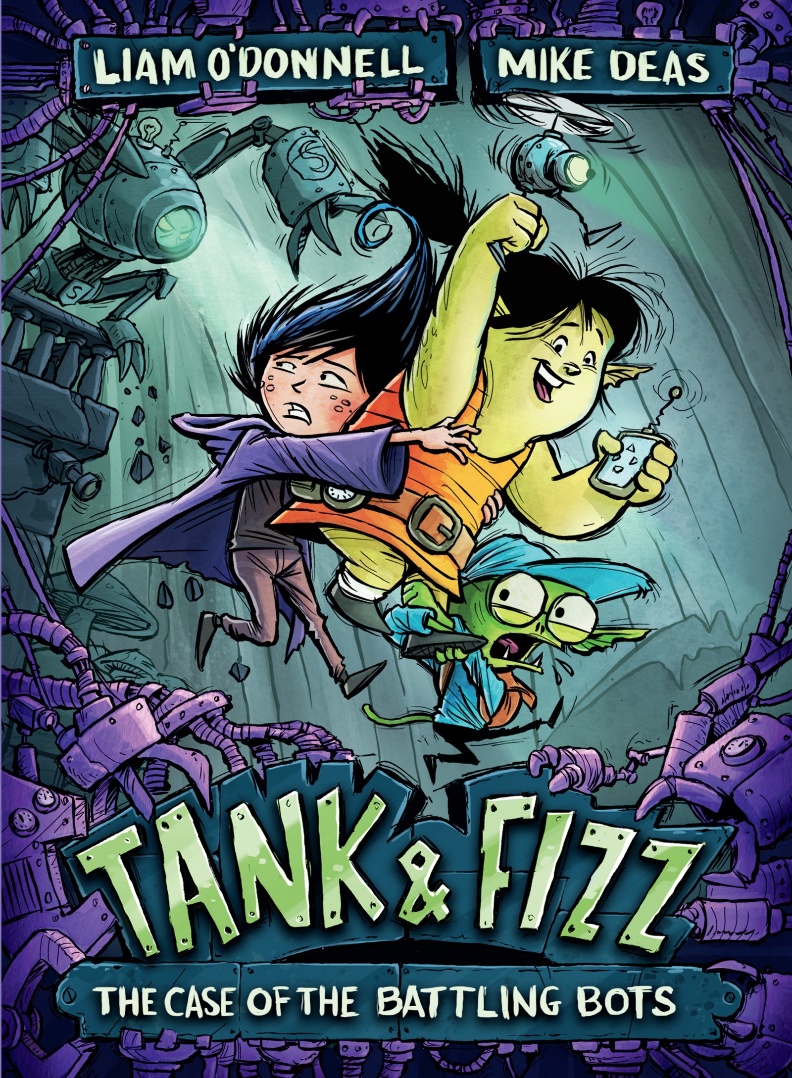 Tank & Fizz: The Case of the Battling Bots Cover Image