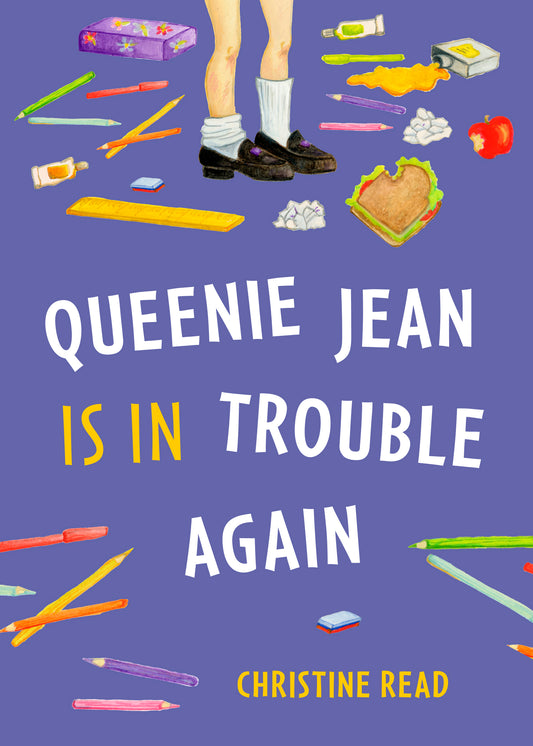 Queenie Jean Is in Trouble Again Cover Image