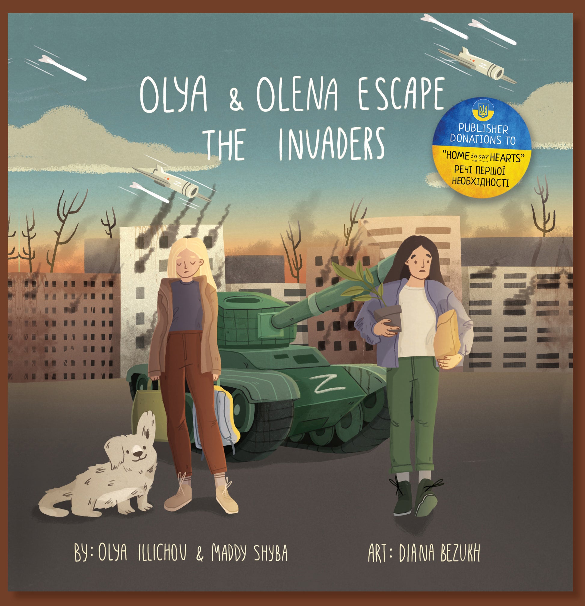 Olya & Olena Escape the Invaders Cover Image