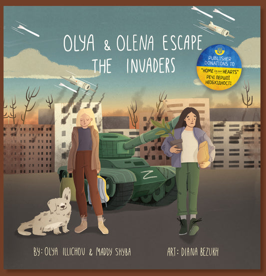 Olya & Olena Escape the Invaders Cover Image