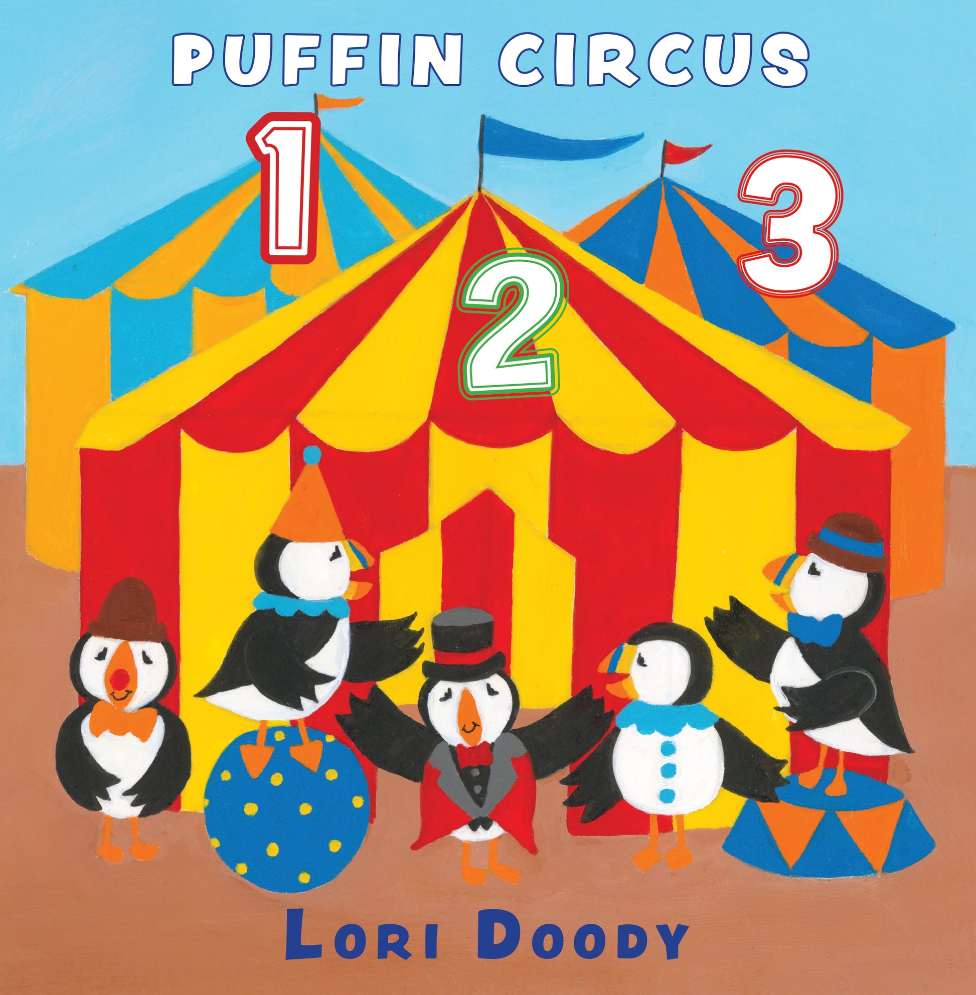 Puffin Circus 1 2 3 Cover Image