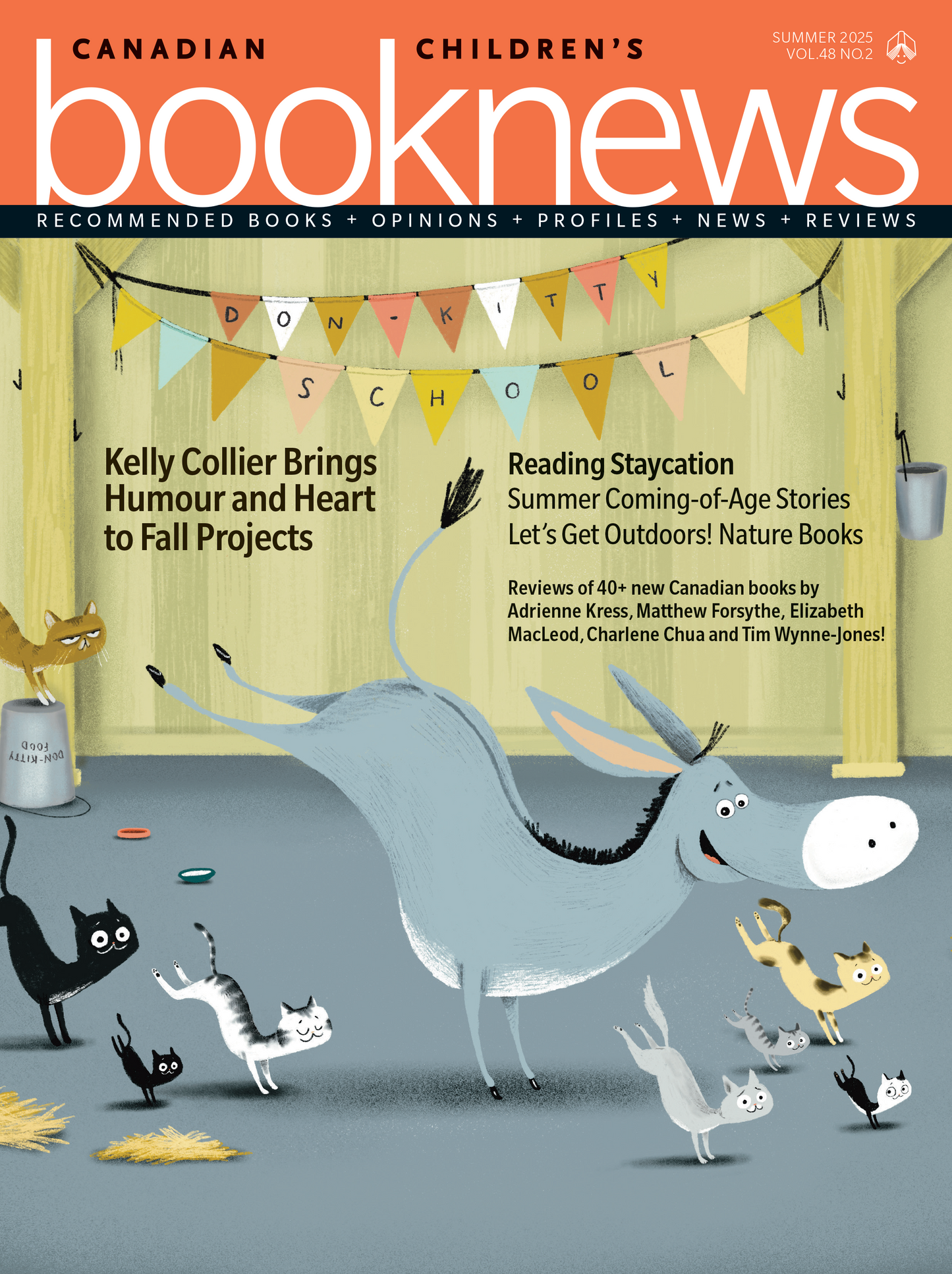 Canadian Children’s Book News, Summer 2025 (Digital PDF)