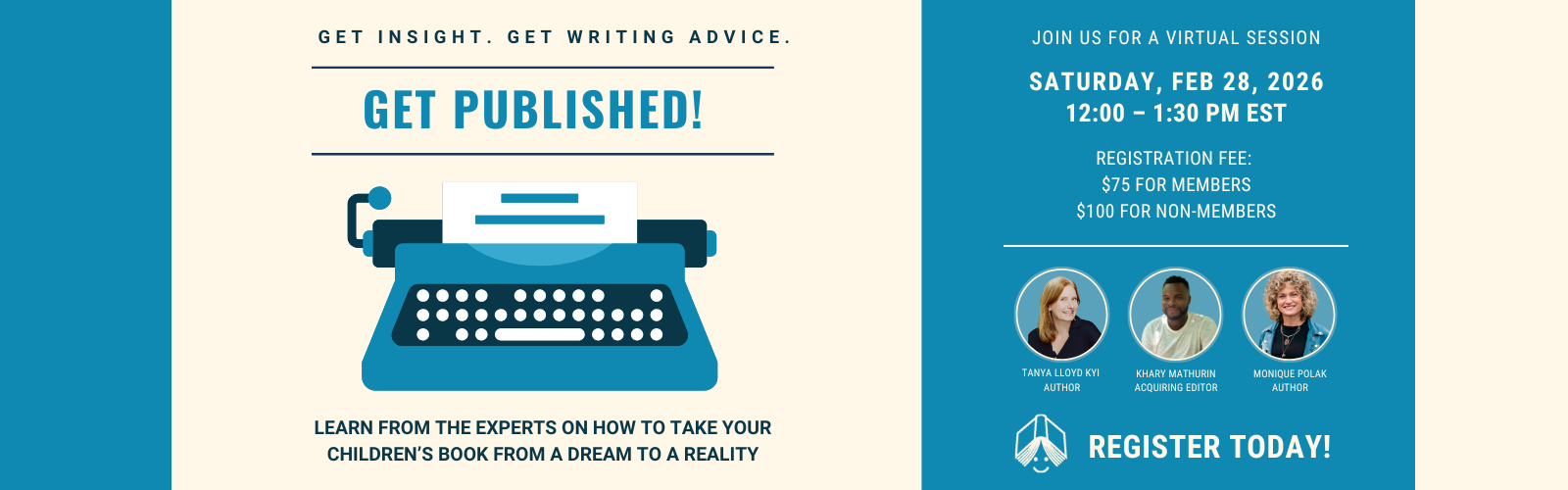 CCBC_Get Published webinar promotion.