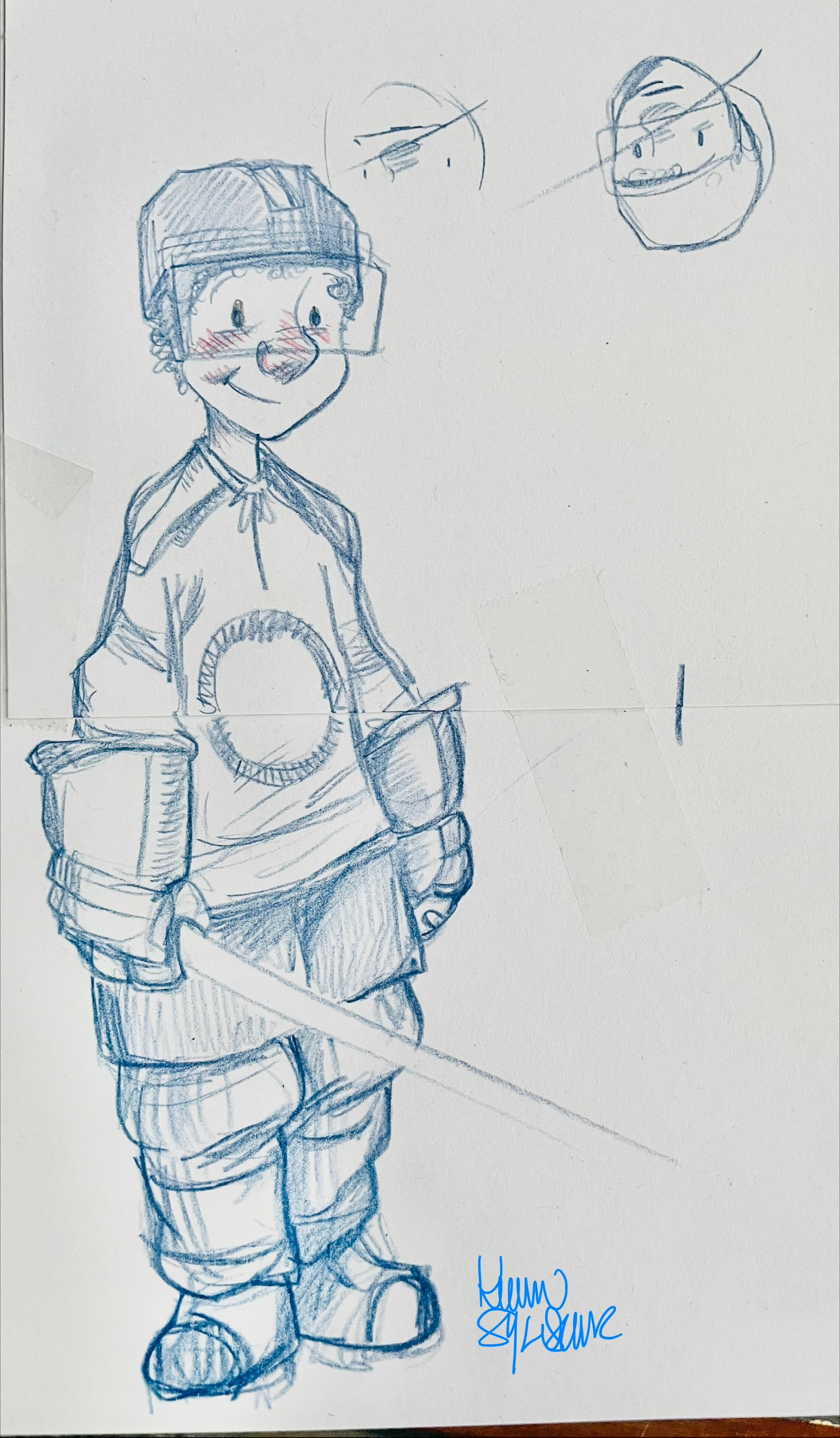 Kevin Sylvester - Study for young teammates from the picture book GREAT (1) Cover Image