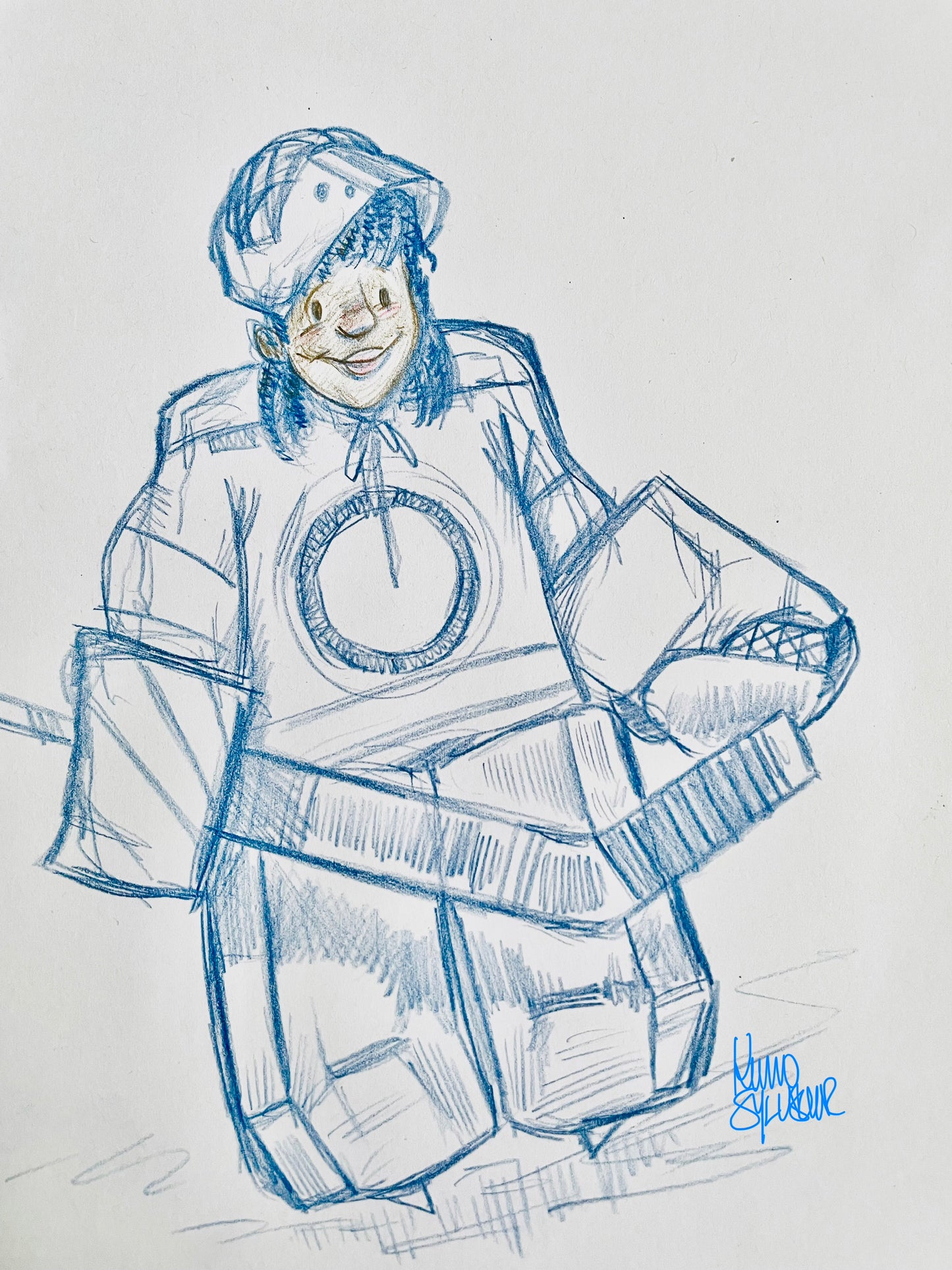 Kevin Sylvester - Study for young teammates from the picture book GREAT (3)