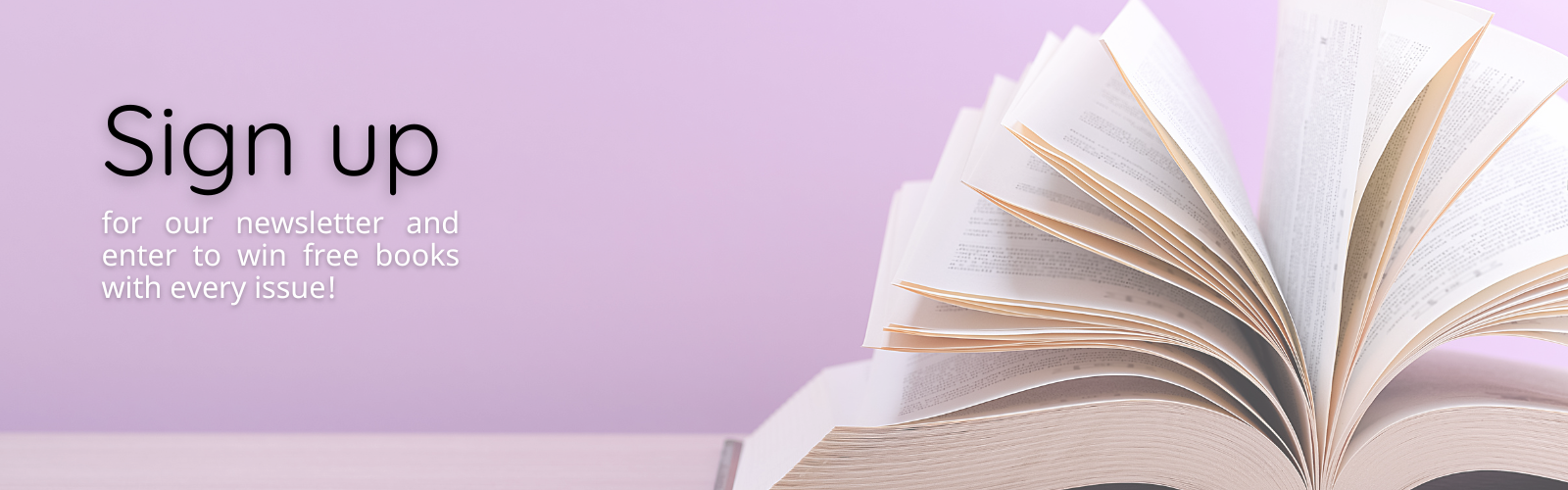 CCBC - Newsletter sign up image