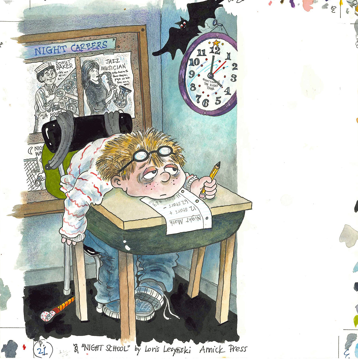 Loris Lesynski - Night School Cover Image