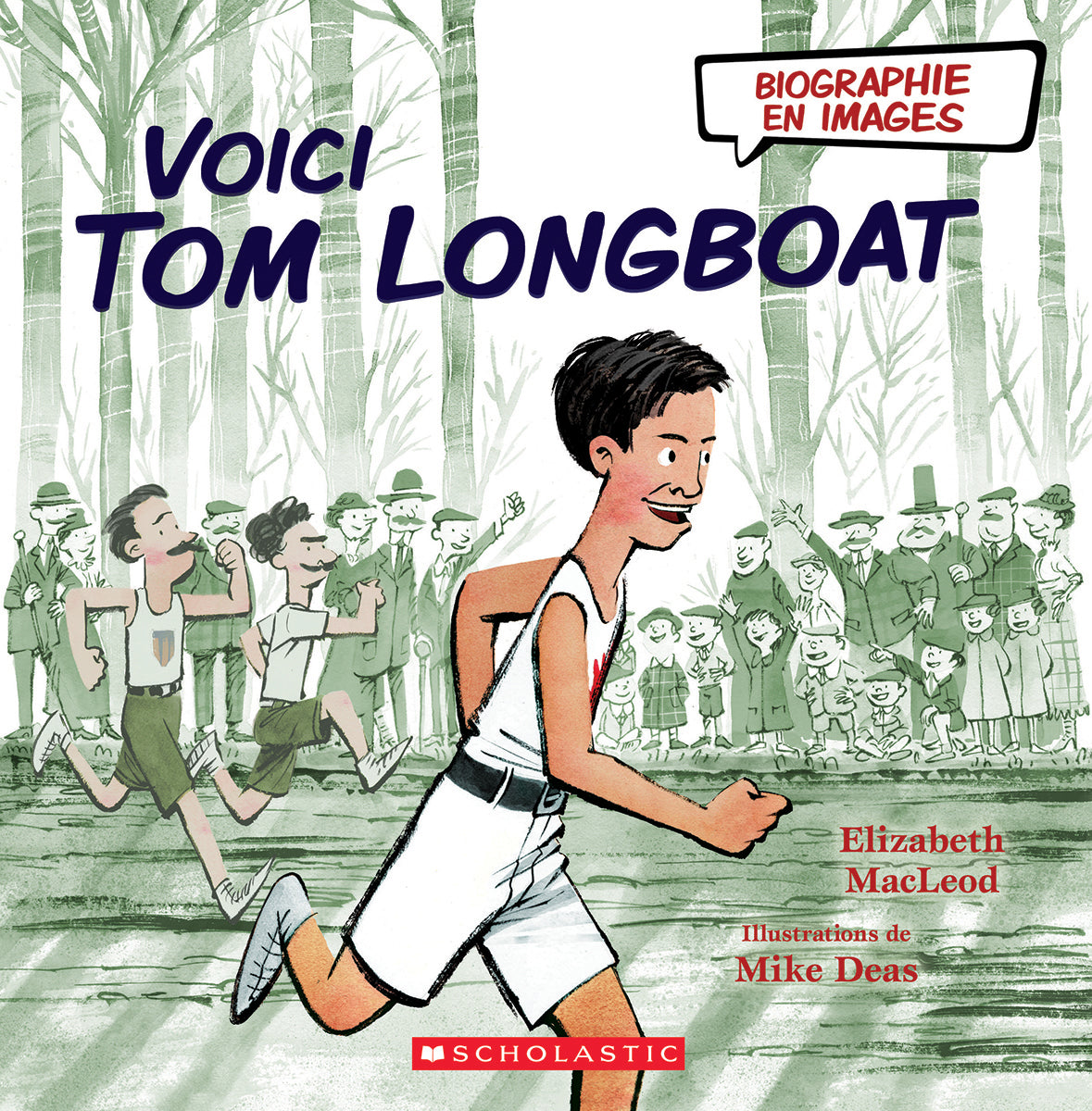 Biographie en images : Voici Tom Longboat Cover Image