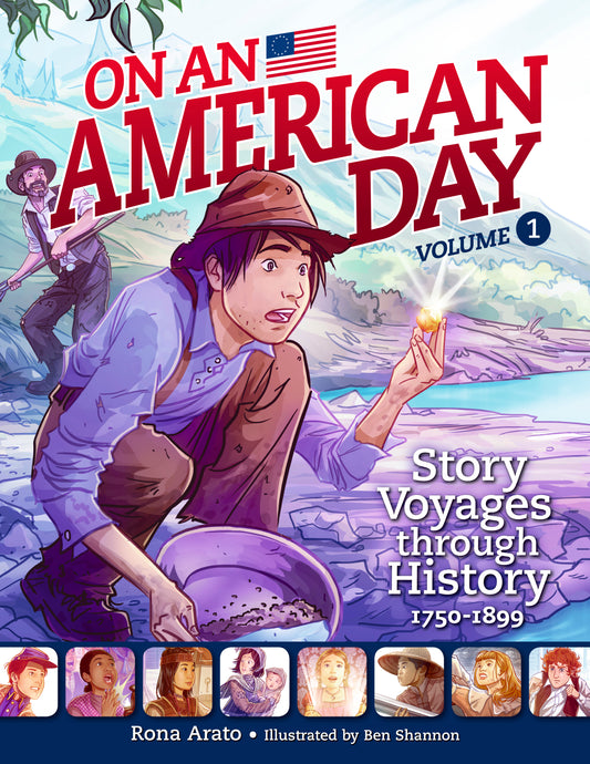 On an American Day Volume 1 Cover Image