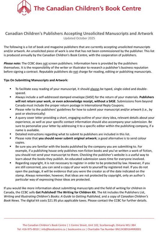 Publishers List 2025 (Digital Edition) Cover Image