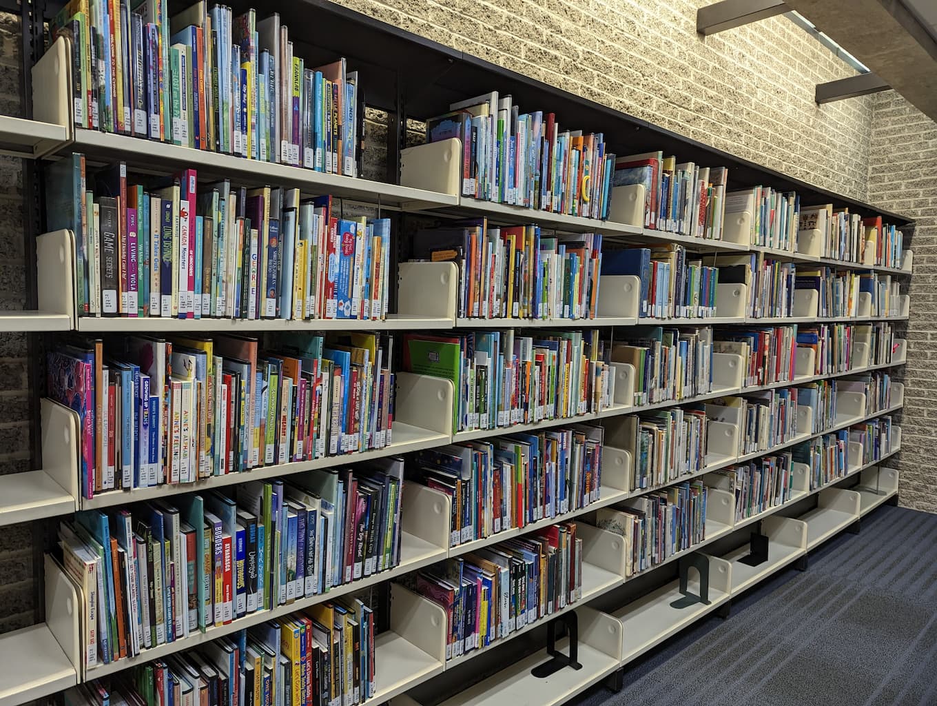 library book shelf