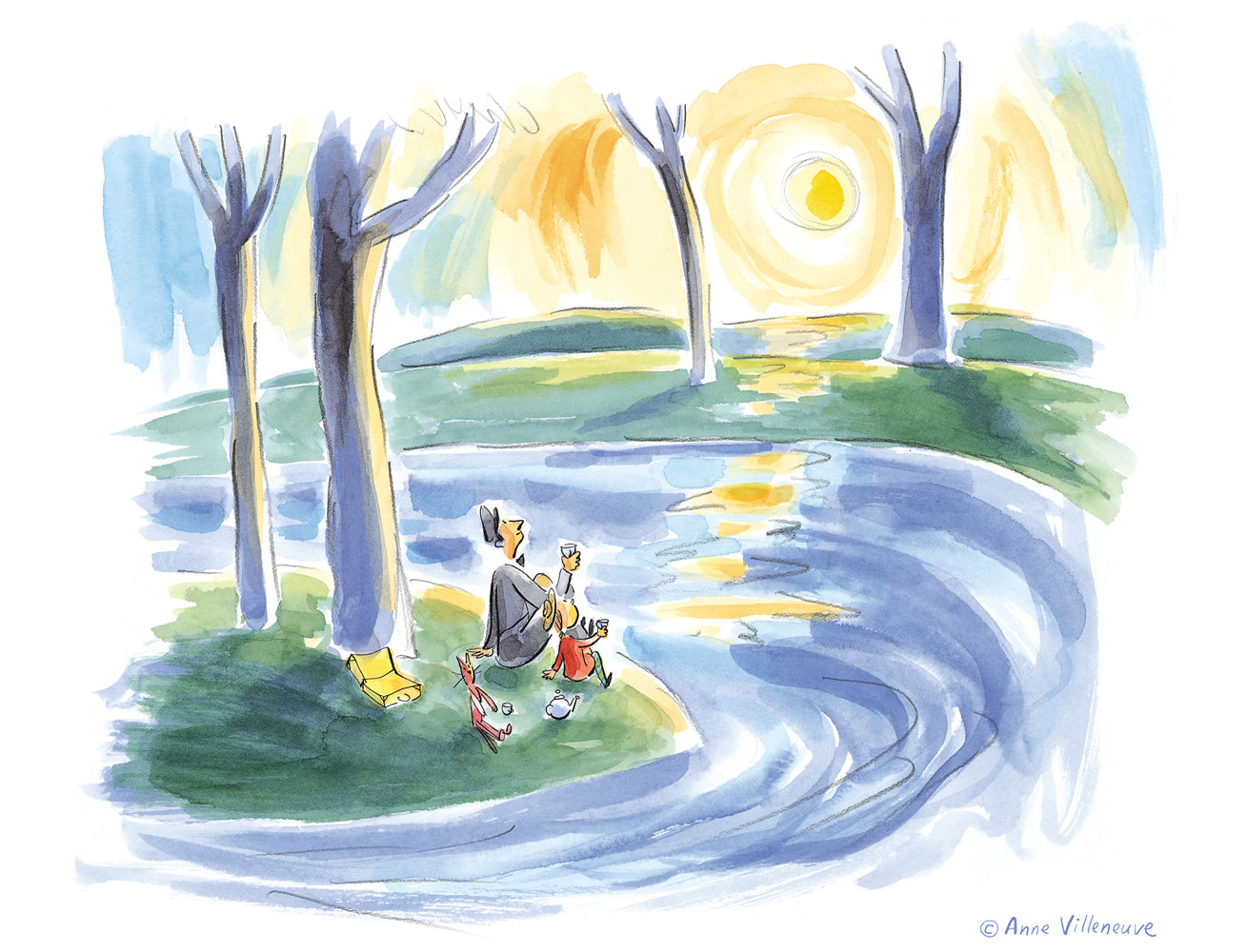 Anne Villeneuve - A cup of tea in Africa Cover Image