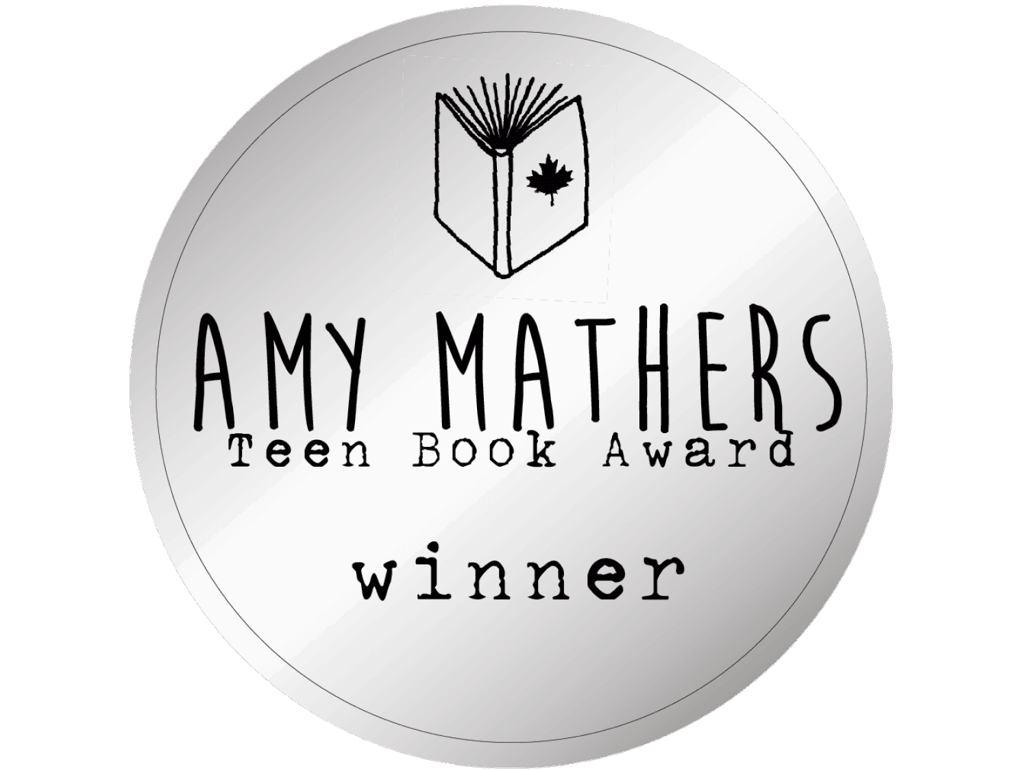 Amy Mathers Teen Book Award logo