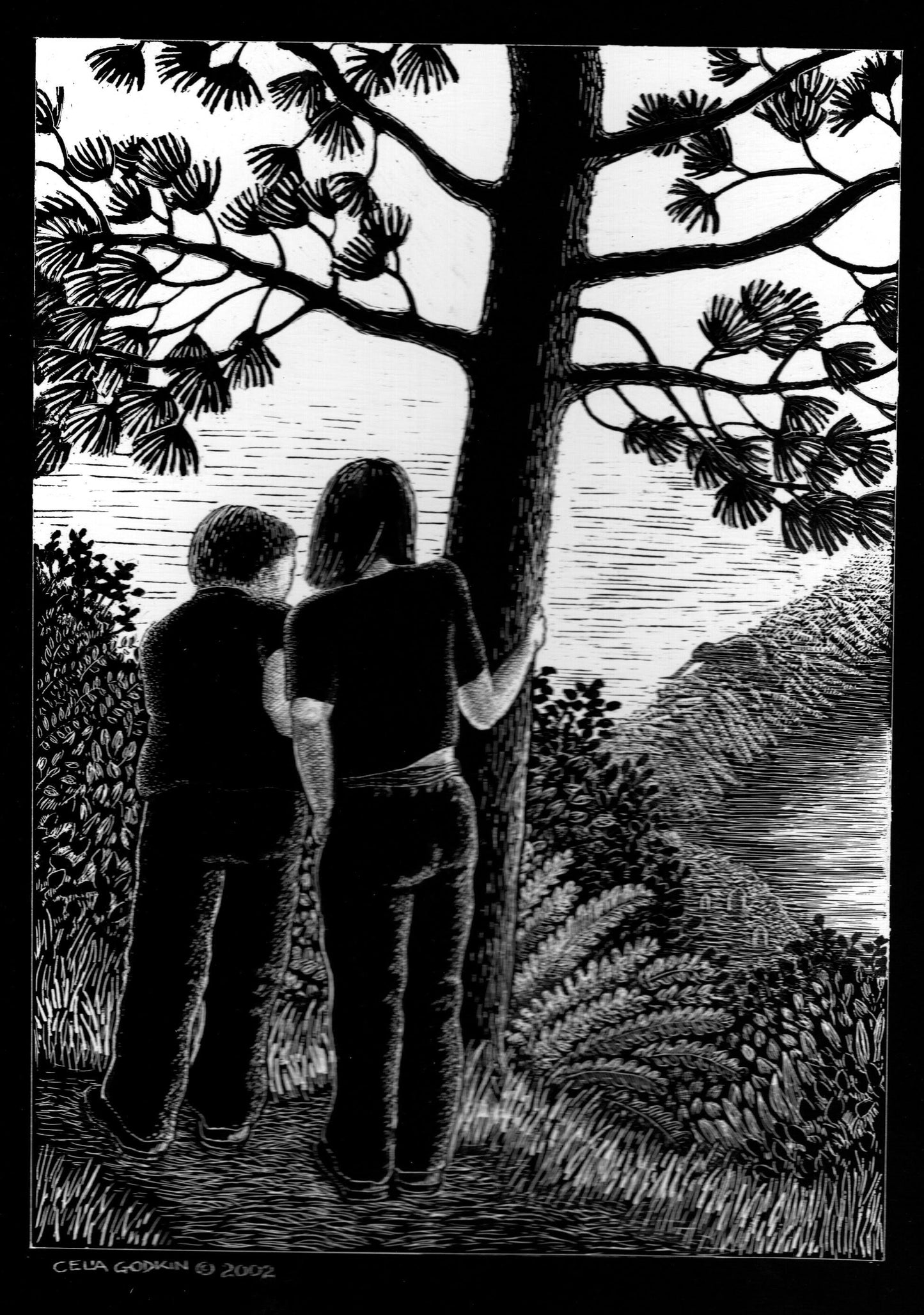 Celia Godkin - The Children Watch a Beaver